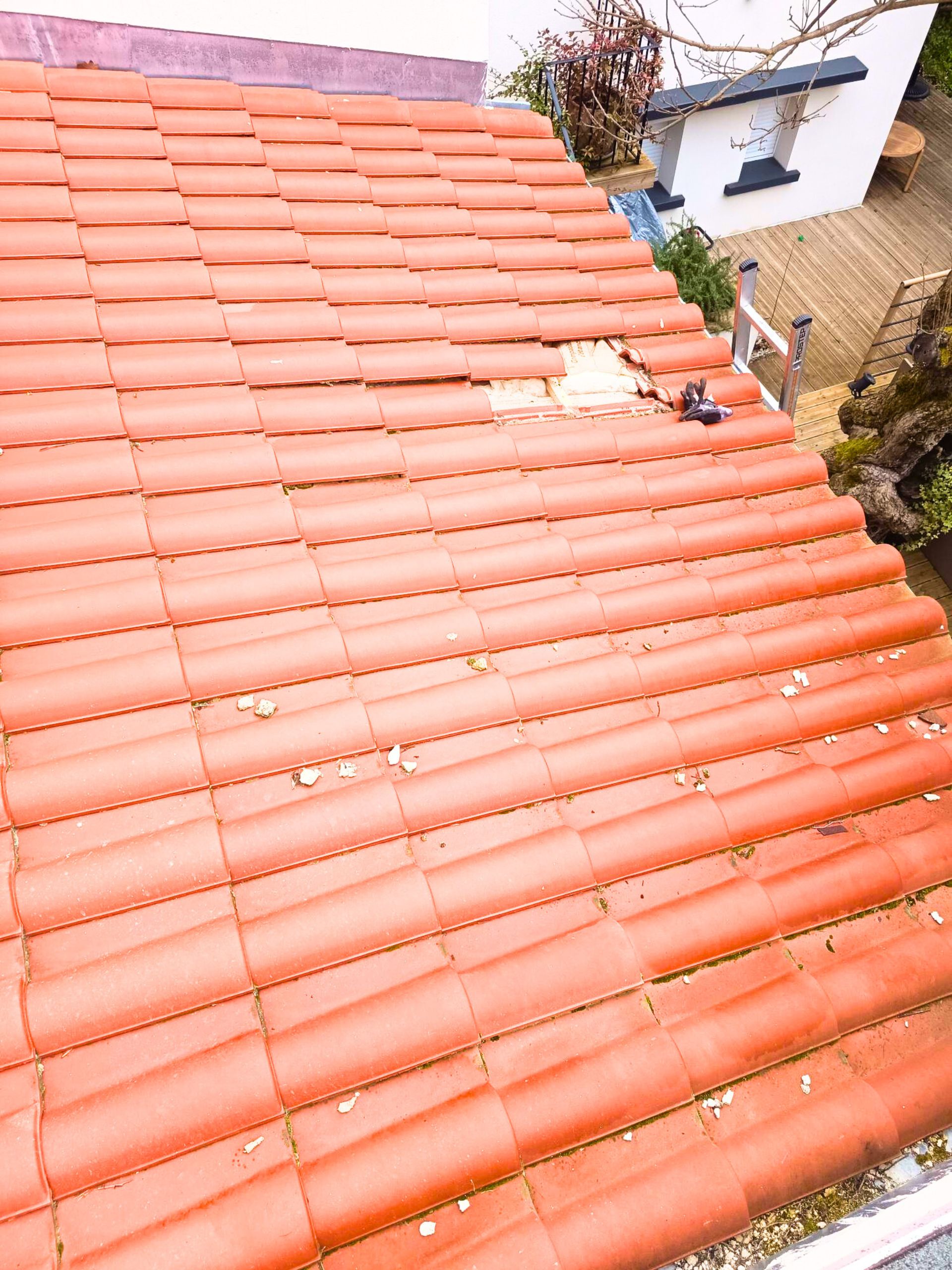 Avant installation double VELUX SK01 Toulouse